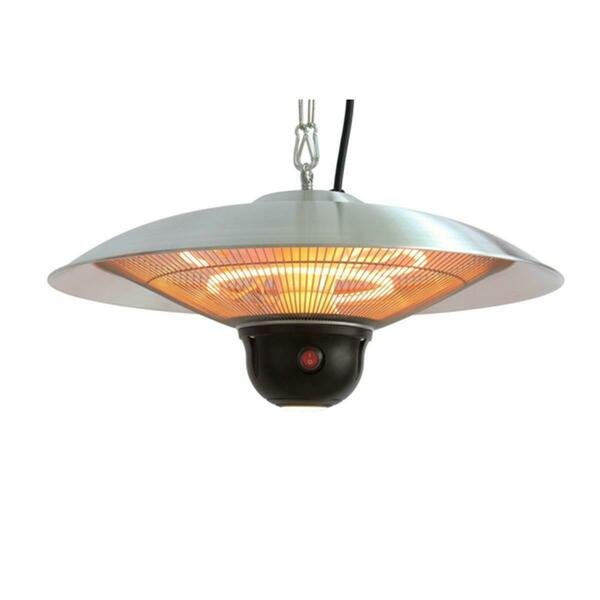 ENERG Hanging Outdoor Infrared Electric Heater - Silver, Ener-G+, Mfr#: HEA-21522MI-S